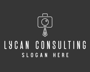 Professional Camera Necktie logo design