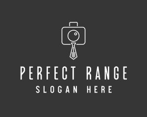 Professional Camera Necktie logo design