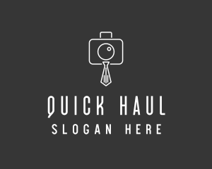 Professional Camera Necktie logo design