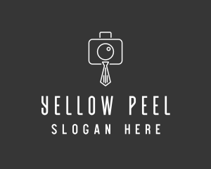 Professional Camera Necktie logo design