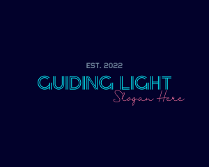 Generic Neon Brand logo design