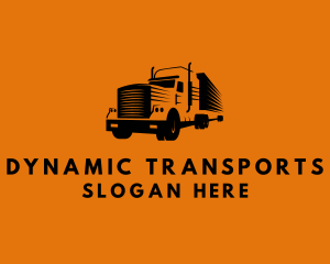 Fast Truck Transportation logo design