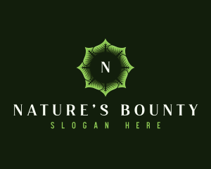 Nature Organic Leaf logo design