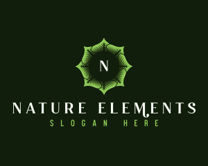 Nature Organic Leaf logo design