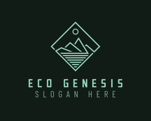 Eco Mountain Travel logo design