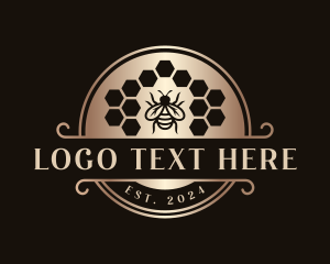 Premium Bee Hive  logo