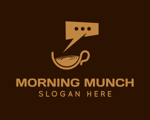 Coffee Brewery Chat logo design