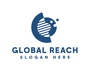 Abstract Global Community logo design