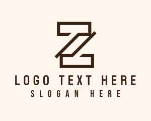 Construction Builder Letter Z Logo