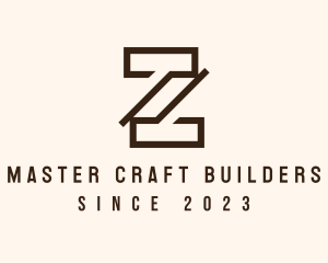 Construction Builder Letter Z logo