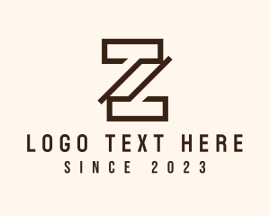 Scaffolding - Construction Builder Letter Z logo design