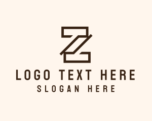 Business Company Letter Z logo