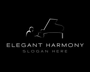 Piano Musician Concert logo