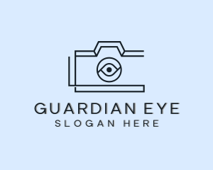 Camera Eye Lens logo design