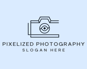 Camera Eye Lens logo design