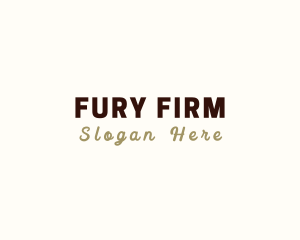 Fashion Company Firm logo design