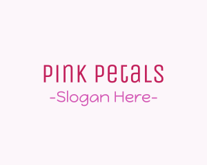 Modern Cute Wordmark logo design