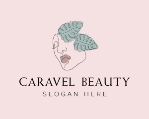 Beauty Woman Face logo design