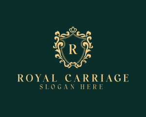 Wedding Event Royal Shield logo design