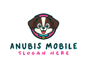 Cute Cartoon Puppy logo design