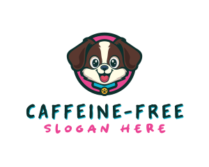 Cute Cartoon Puppy logo design