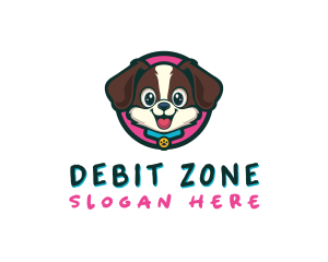 Cute Cartoon Puppy logo design