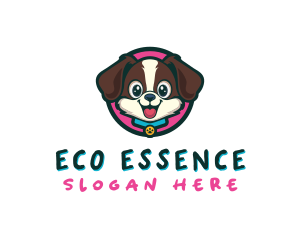 Cute Cartoon Puppy logo design