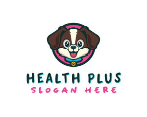 Cute Cartoon Puppy logo design