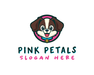 Cute Cartoon Puppy logo design