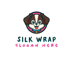 Cute Cartoon Puppy logo design