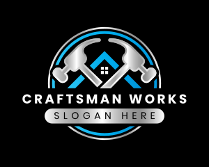 Hammer Home Repair logo design