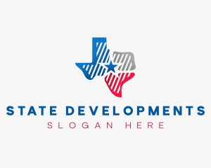 Texas State Map logo