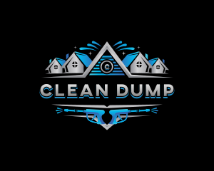 Pressure Wash Cleaning logo design