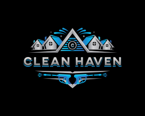 Pressure Wash Cleaning logo design