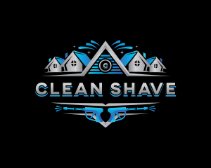 Pressure Wash Cleaning logo design