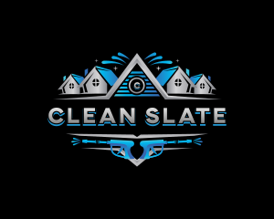 Pressure Wash Cleaning logo design