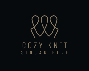 Clothing Thread Knitting logo design