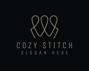 Clothing Thread Knitting logo design