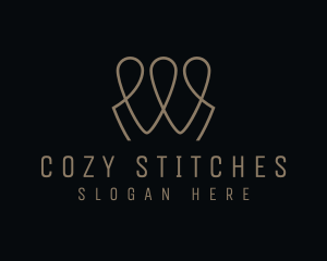 Clothing Thread Knitting logo design