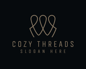 Clothing Thread Knitting logo design