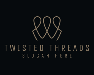 Clothing Thread Knitting logo design