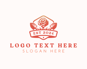 Rose Flower Gardening logo