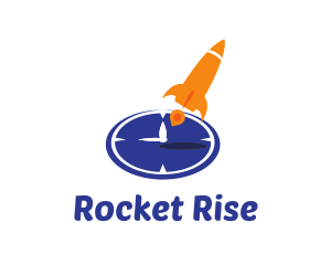 Time Clock Rocket logo
