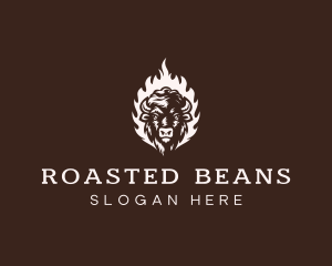 Roast Beef Steak logo design