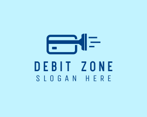 Cleaning Credit Card  logo design