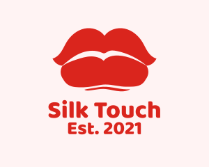 Sexy Red Lips  logo design