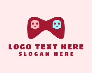 Skull Gaming Controller Logo