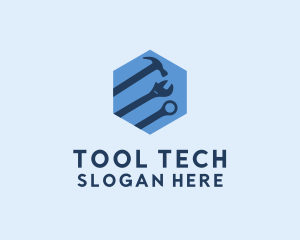 Hexagon Mechanic Tools logo