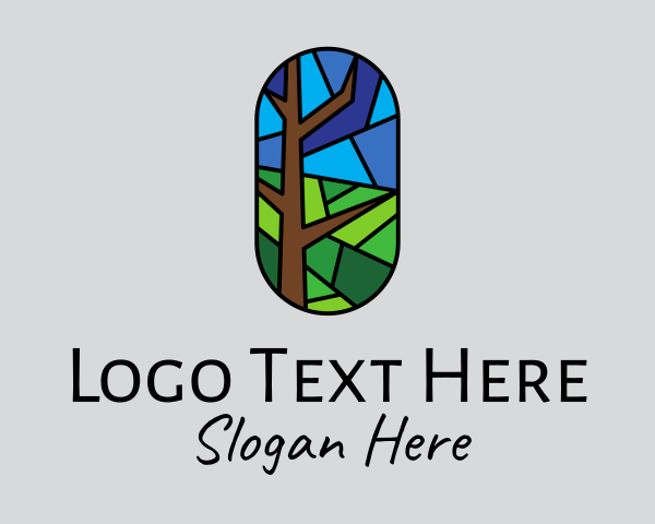 Church Window logo example 1