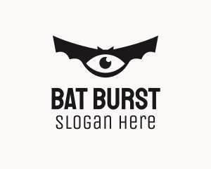 Black Bat Eye logo